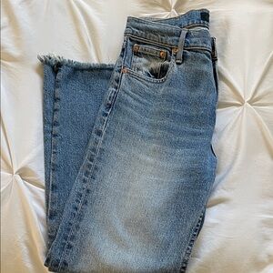 Able Blue Straight Leg Women's Jeans